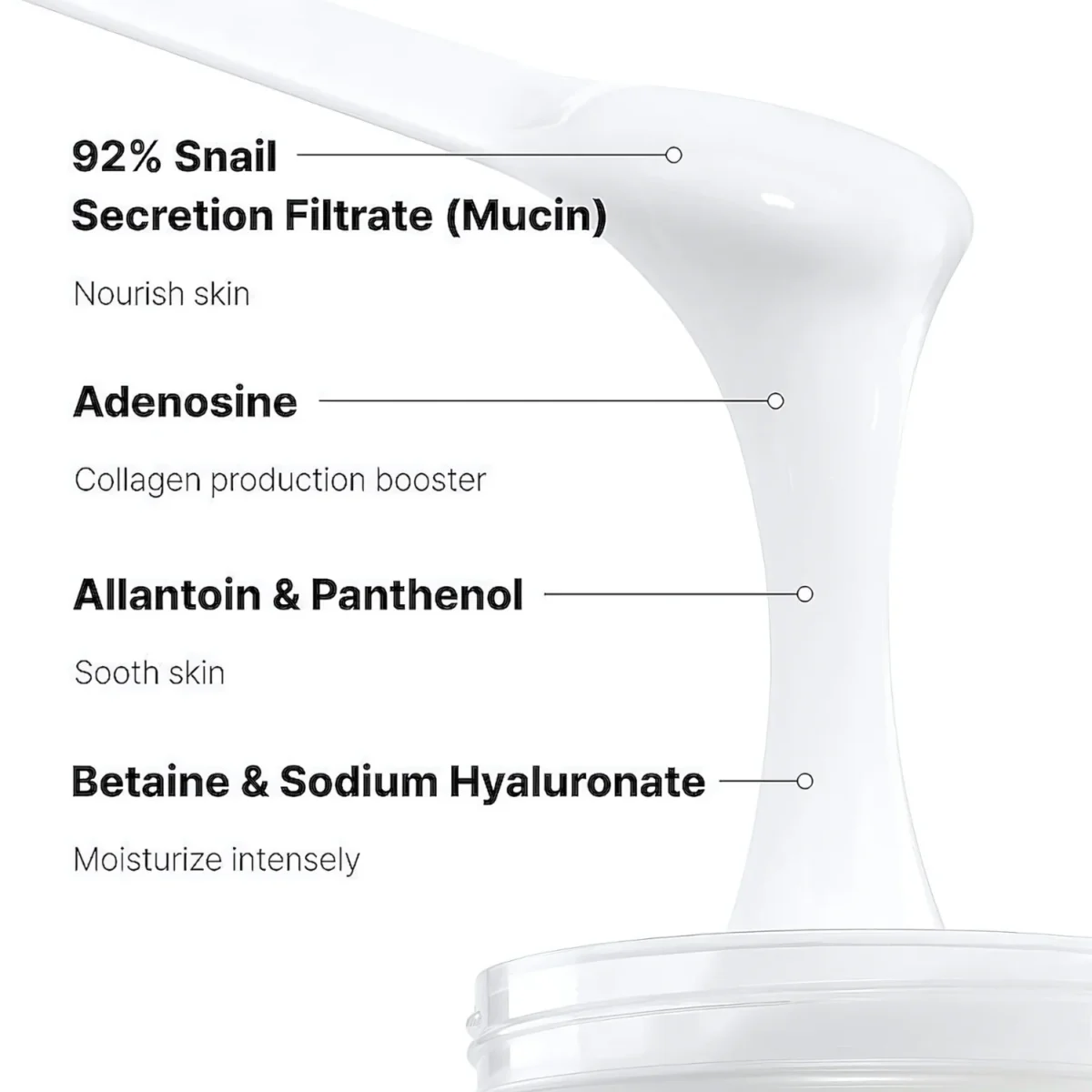 Advanced Snail 92 cream for skin barrier repair