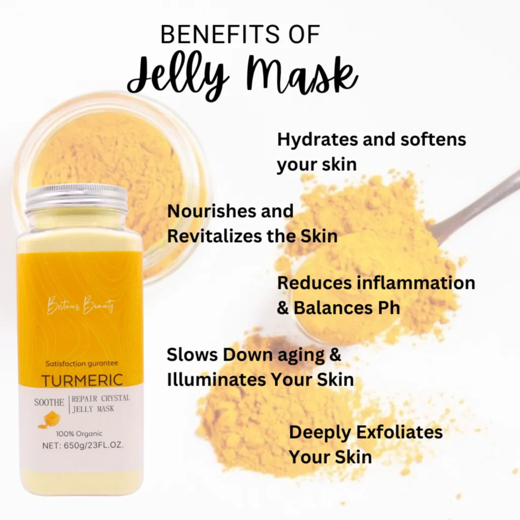 Britains Beauty brightening jelly mask