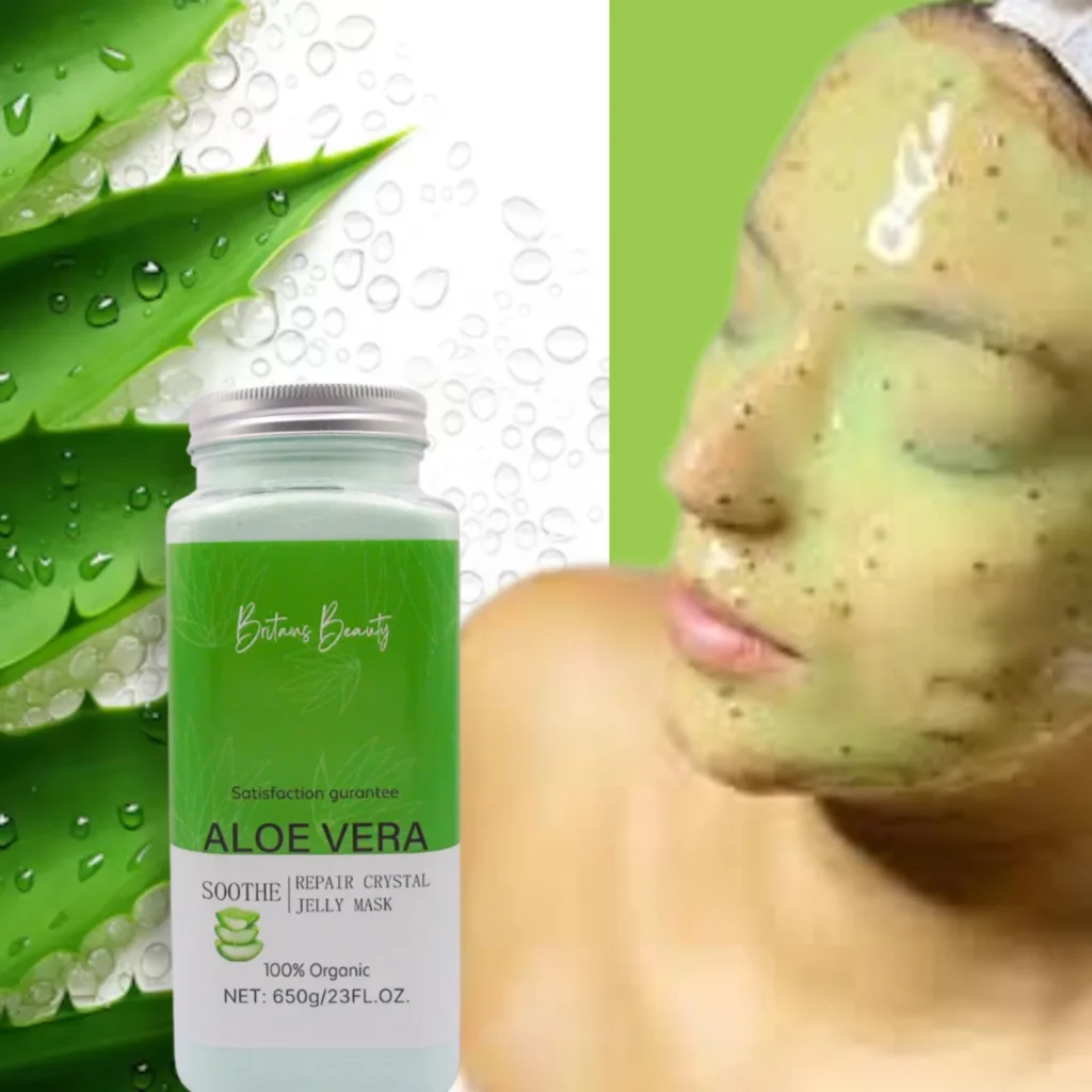 Organic Aloe Vera Hydrating Jelly Face Mask