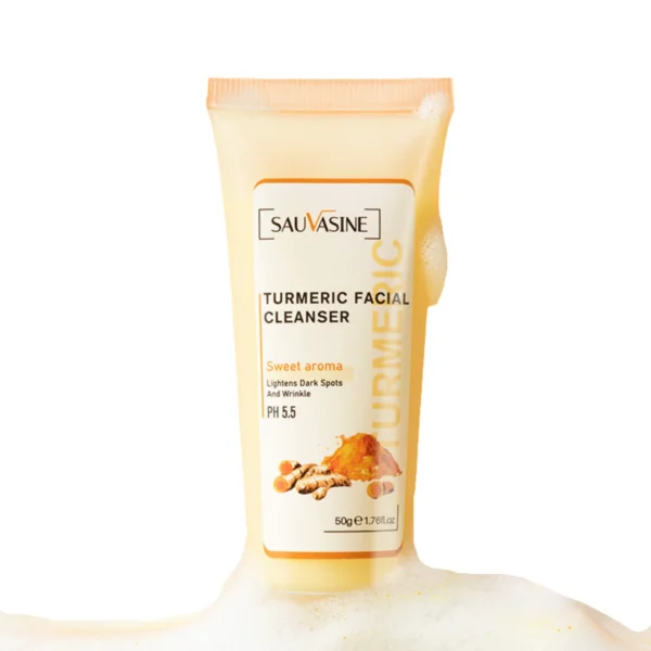 Turmeric facial cleanser