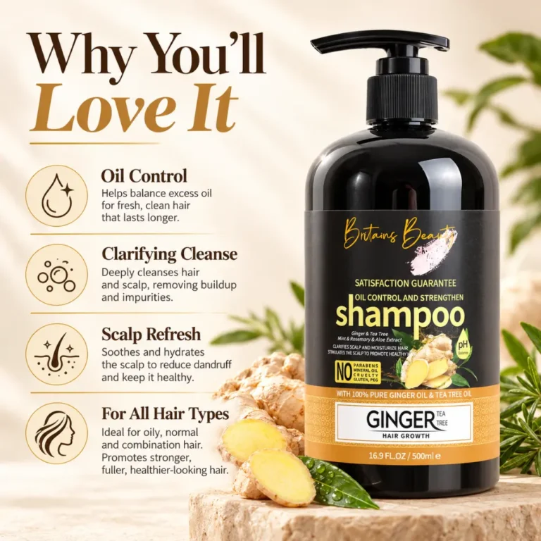 ginger shampoo UK