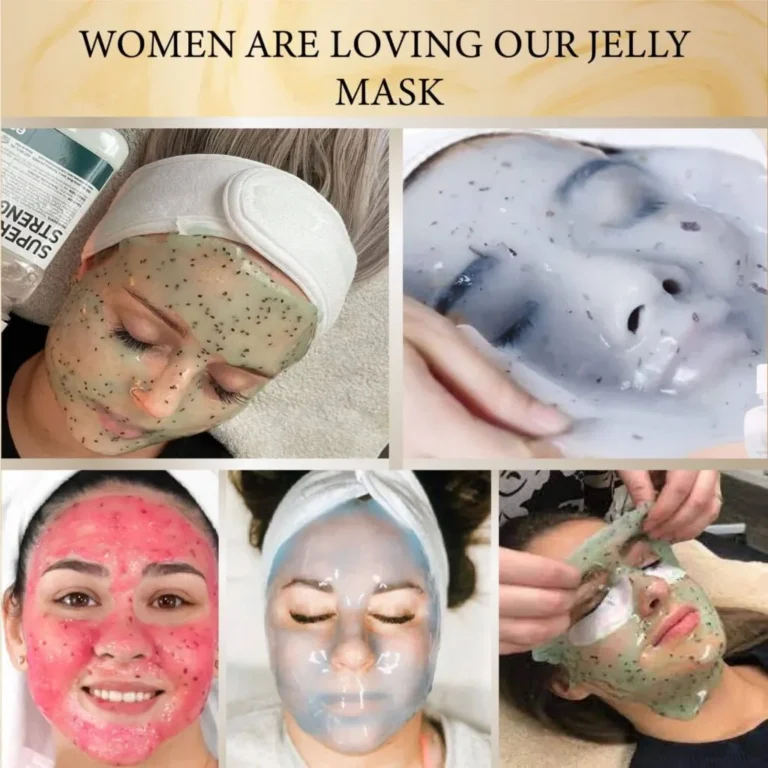 professional spa beta-carotene hydro jelly mask at home