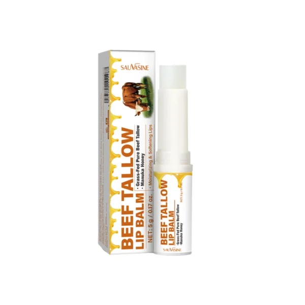 beef tallow lip balm moisturiser