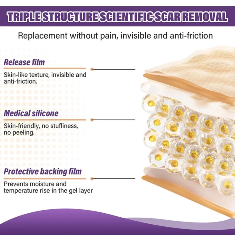 C-section scar silicone sheet