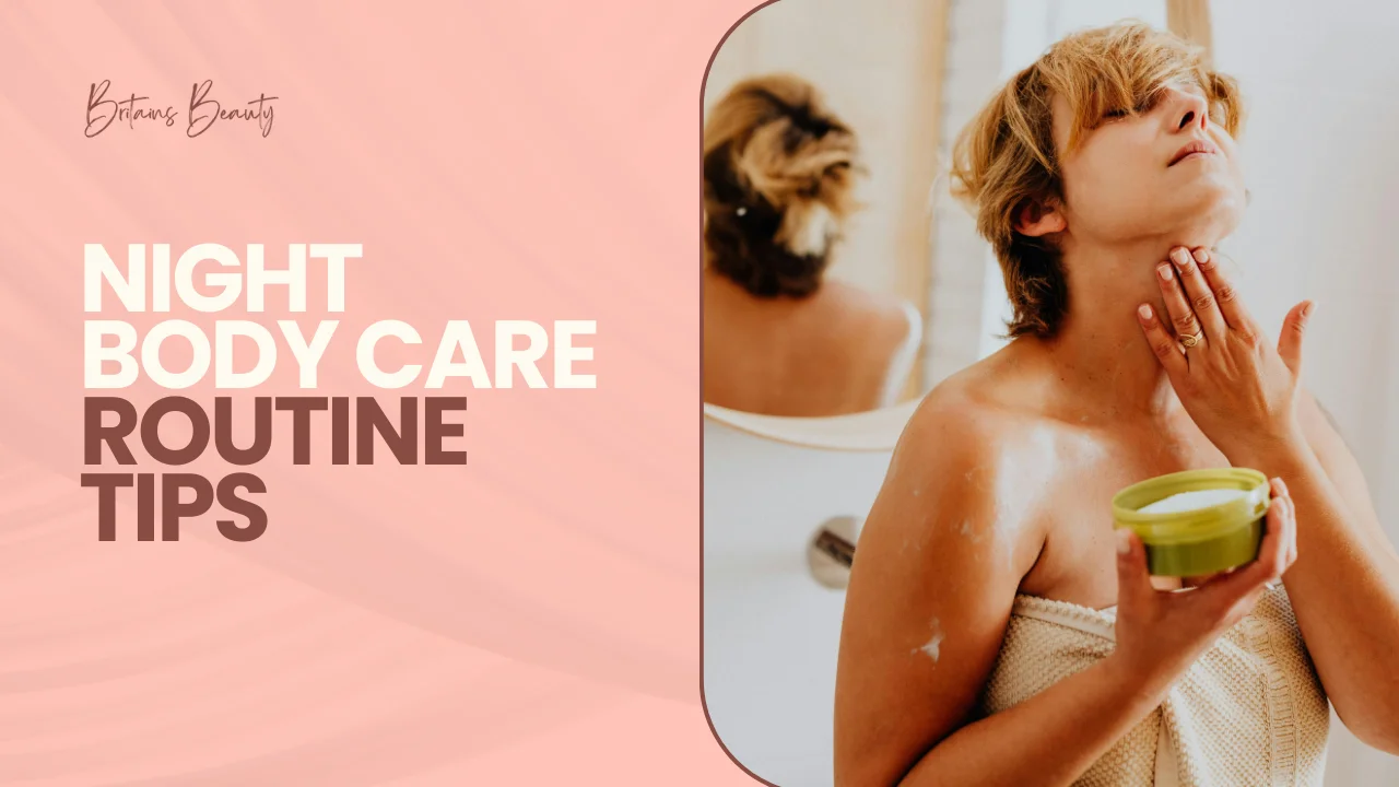 Night Body Care Routine Tips