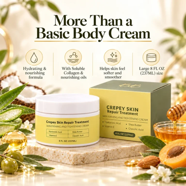 Body Cream for Crepey Skin